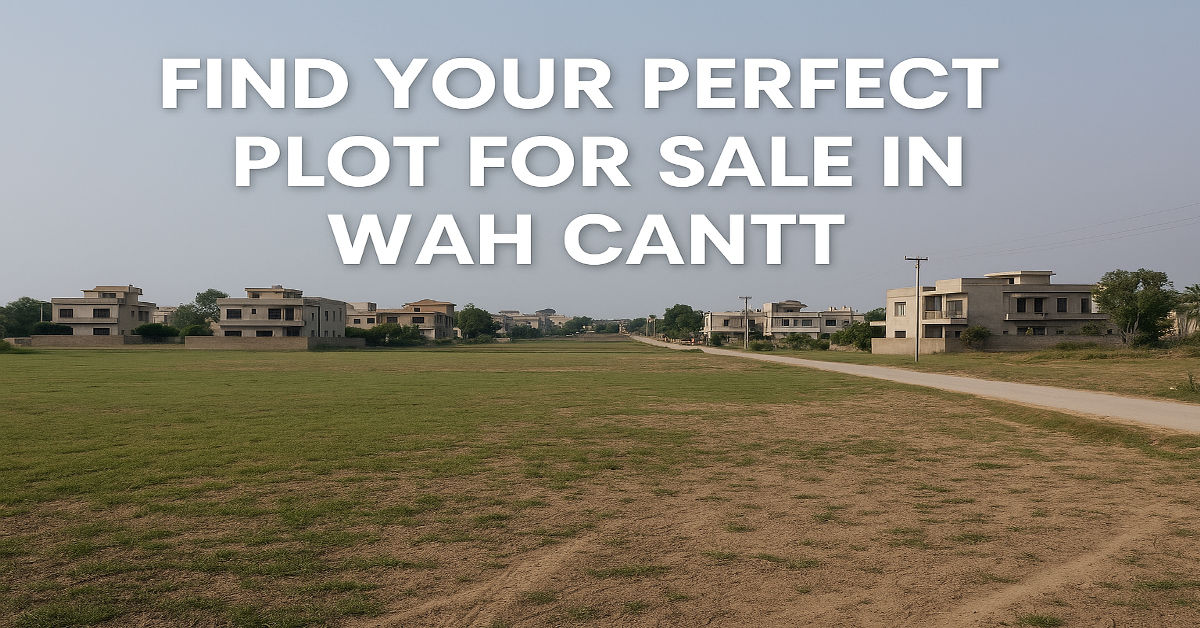 Plot for Sale in Wah Cantt