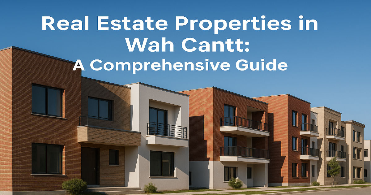 Real Estate Properties in Wah Cantt