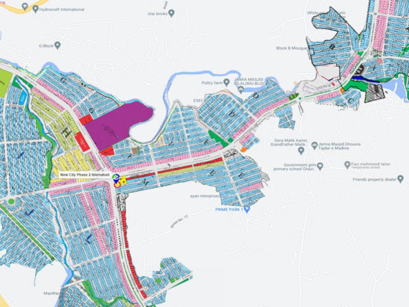 New City Phase 2 Map