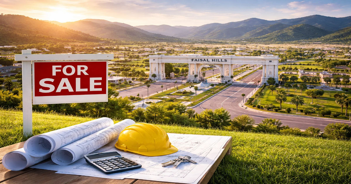 Faisal Hills Plot for Sale