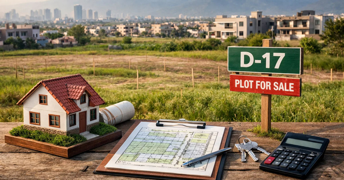 D 17 Plot for Sale