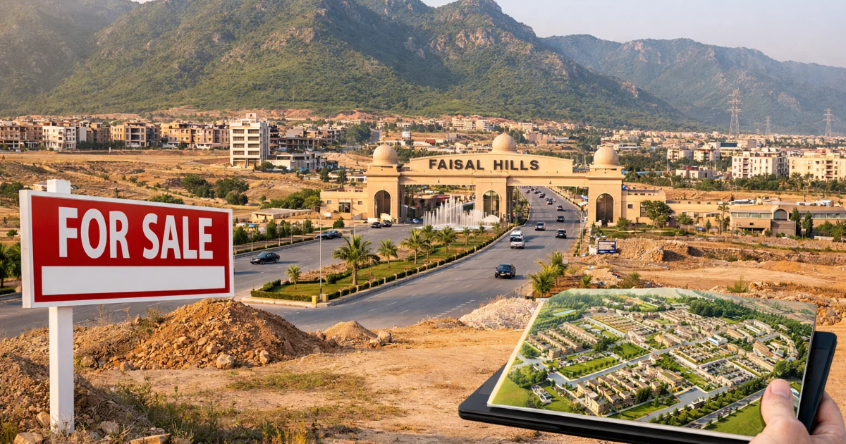 Faisal Hills Plot for Sale