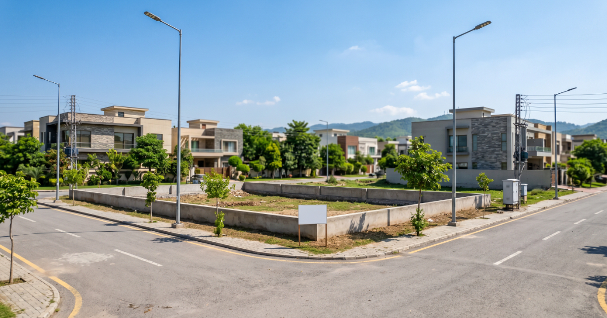 Plot for Sale in Faisal Town Islamabad