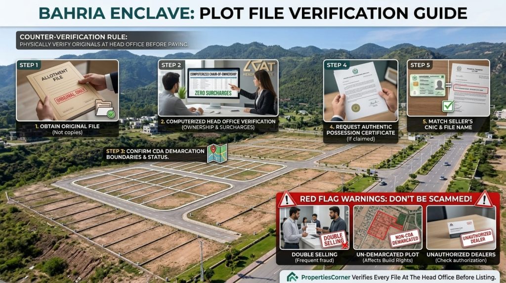 Bahria Enclave Plot for Sale